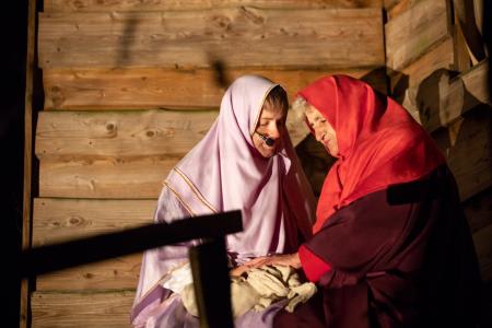 Zadnja uprizoritev predstave Božična noč v sezoni 2019-2020 1